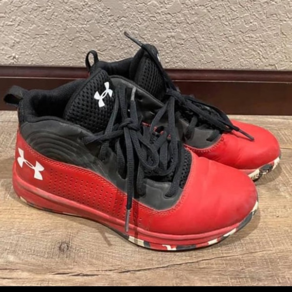 UA youth basketball shoes